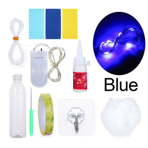 Ma Lang Creative Dream Catcher Cloud Light Diy Material Package Ins Wind Decoration Girl Heart Decoration Ornaments Dream Catcher - Zambeel