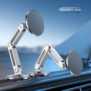 Magnetic Car Phone Holder Hanging Screen Car 360 Degree Rotating Metal Aluminum Alloy - Zambeel