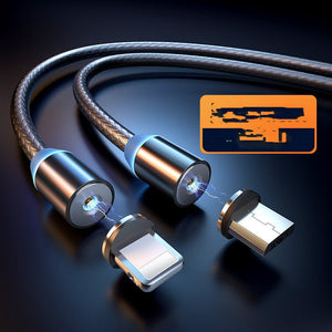 Magnetic Data Cable Apple Charging Cable - Zambeel