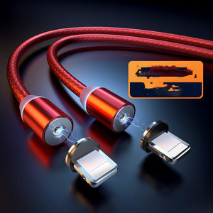 Magnetic Data Cable Apple Charging Cable - Zambeel