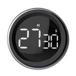 Magnetic Digital Timer For Kitchen Cooking Shower Study Stopwatch LED Counter Alarm Remind Manual Electronic Countdown - Zambeel