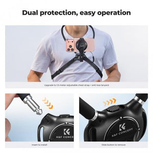 Magnetic Mobile Phone Neck Bracket - Zambeel