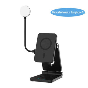 Magnetic Wireless Charger Mobile Phone Folding Stand - Zambeel