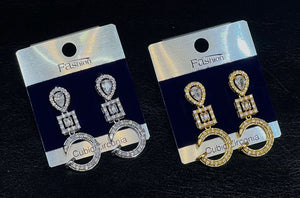 Majestic Crystal Chandelier Earrings - Zambeel