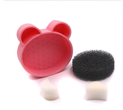 Makeup brush cleaning box - Zambeel