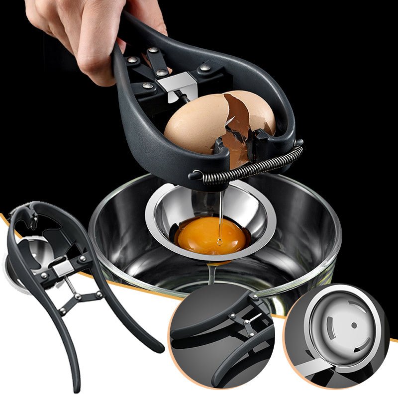 Manual Egg Tools Stainless Steel Egg Opener Scissors Eggshell Cracker Topper Eggs Opener Separator Kitchen Tools Accessories - Zambeel