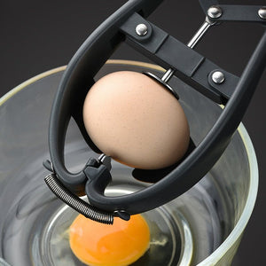 Manual Egg Tools Stainless Steel Egg Opener Scissors Eggshell Cracker Topper Eggs Opener Separator Kitchen Tools Accessories - Zambeel