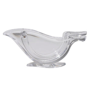 Manual Lemon Juicer Transparent Acrylic Elegance Bird Shape Lemon Slice Squeezer Kitchen Tools Gadgets - Zambeel