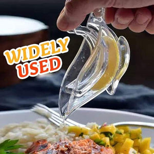 Manual Lemon Juicer Transparent Acrylic Elegance Bird Shape Lemon Slice Squeezer Kitchen Tools Gadgets - Zambeel