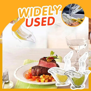 Manual Lemon Juicer Transparent Acrylic Elegance Bird Shape Lemon Slice Squeezer Kitchen Tools Gadgets - Zambeel