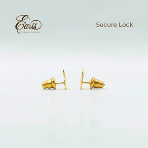 Maple Leaf Gold Earring | Stainless Steel | 18K Gold Plated - Zambeel