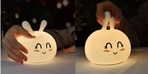 Marshmallow Bunny LED Night Light - Zambeel