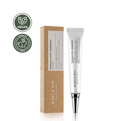 MARY & MAY - Tranexamic Acid + Glutathione Eye Cream - Zambeel