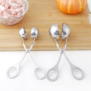 Meatball Maker Tool Clip Fish Meat Rice Ball Making Mold Tools Stainless Steel Meat Baller Tongs Kitchen Gadgets - Zambeel