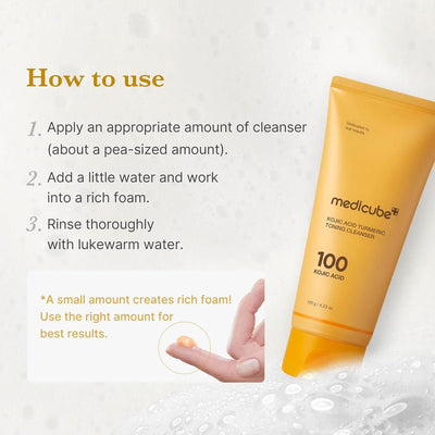 Medicube - Kojic Acid Turmeric Toning Cleanser (Original) - Zambeel