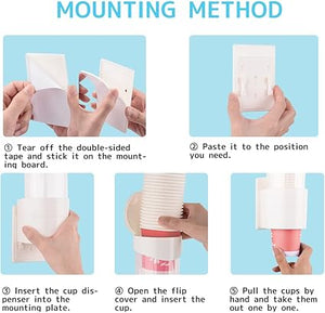 MEI JIA JIA - Automatic Disposable Cup Dispenser - Zambeel