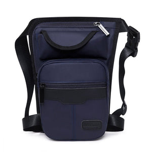 Men Waterproof Nylon LegsBag Thigh Hip Bags Fanny Pack Fashion - Zambeel
