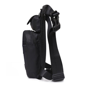 Men Waterproof Nylon LegsBag Thigh Hip Bags Fanny Pack Fashion - Zambeel