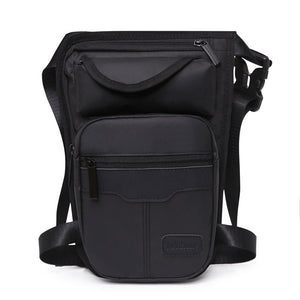 Men Waterproof Nylon LegsBag Thigh Hip Bags Fanny Pack Fashion - Zambeel