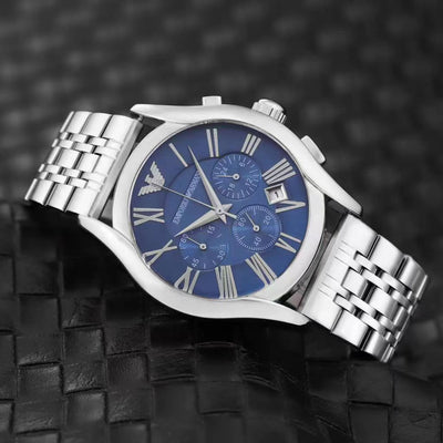 Men’s Chronograph Stainless Steel Watch © - Zambeel