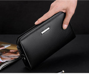 Men's Large - Capacity Wallet Male Clutch - Zambeel