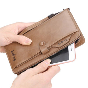 Men's Retro Multifunction Phone Bag Wallet - Zambeel