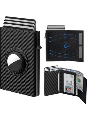 Men's Ultra - thin Smart Wallet Card Clamp - Zambeel