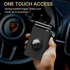 Men's Ultra - thin Smart Wallet Card Clamp - Zambeel