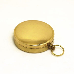 Metal Flip Compass Outdoor Compass Pocket Watch Copper Compass - Zambeel