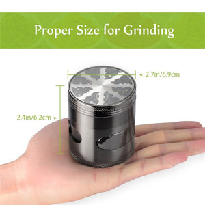 Metal Herb Grinders Crusher 60mm Diameter Multifunctional Grinder Herb Grinders Cigarette Amoladora Smoking Accessories - Zambeel