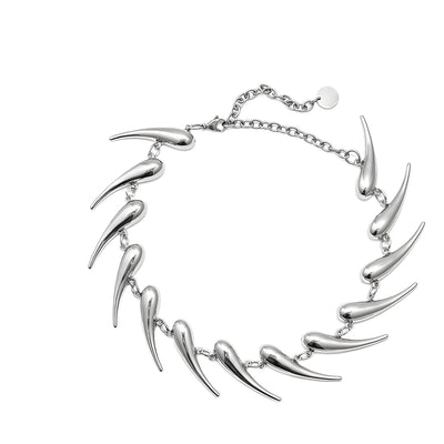 Metal Pepper Type New Necklace - Zambeel
