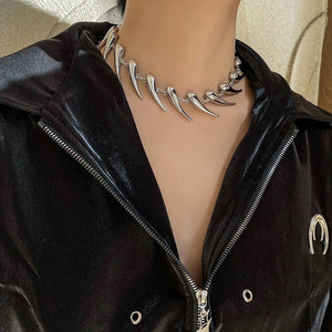 Metal Pepper Type New Necklace - Zambeel