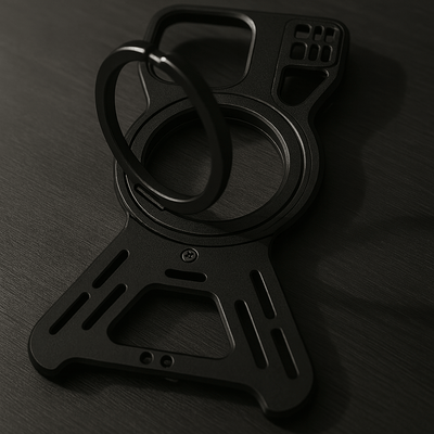 Metal Ring Armor Frame iPhone Case - Zambeel