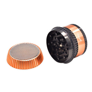 Metal Smoke Grinder Creative Mushroom Zinc Alloy Grinder - Zambeel