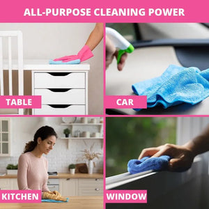 Microfiber Cleaning Towel Set - Zambeel