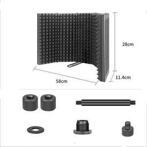 Microphone Recording Studio High - Quality Noise Reduction Screen Blowout Prevention Net - Zambeel