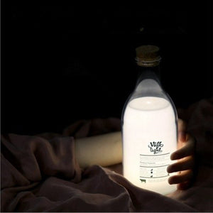 Milk Bottle USB Charing LED Nightlight Lamp Baby Gift - Zambeel