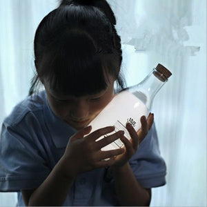 Milk Bottle USB Charing LED Nightlight Lamp Baby Gift - Zambeel