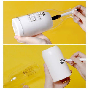 Milk Bottle USB Charing LED Nightlight Lamp Baby Gift - Zambeel