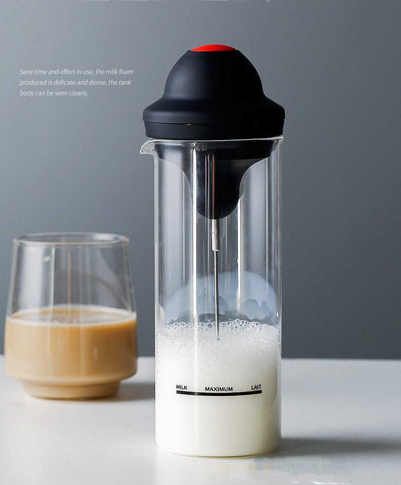 Milk Frother Milk Frother Latte Milk Frother Milk Frother Beverage Mixing Cup - Zambeel