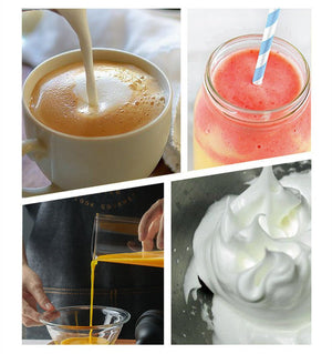 Milk Frother Milk Frother Latte Milk Frother Milk Frother Beverage Mixing Cup - Zambeel