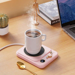 Milk Heating Insulation Base Desktop Digital Display Warming Pad - Zambeel