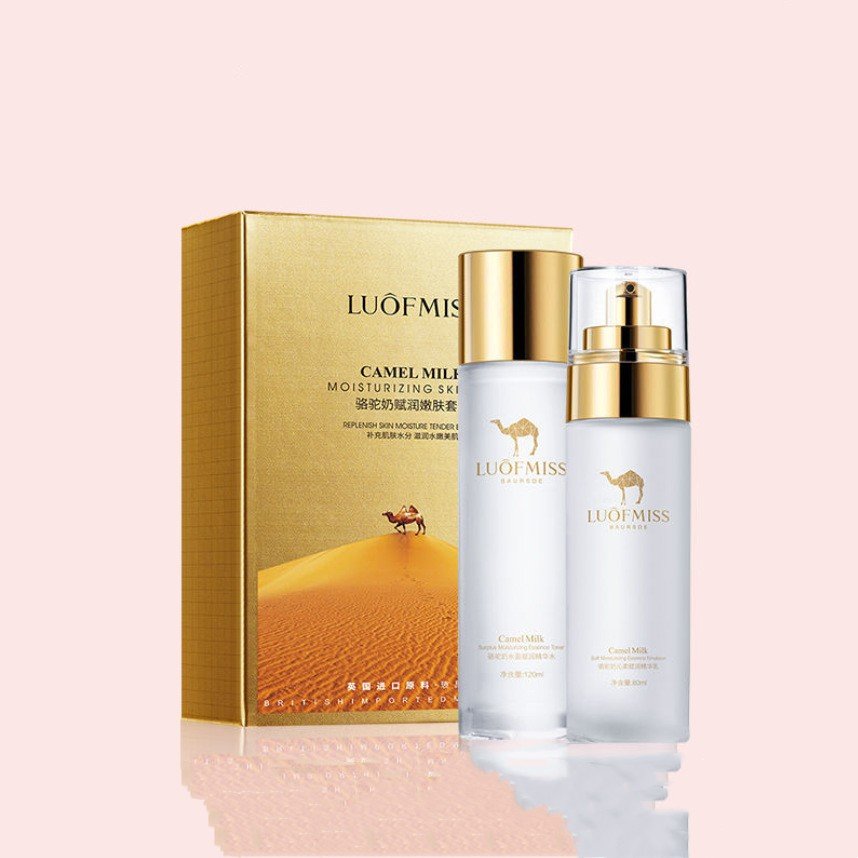 Milk Moisturizing Set Lotion Face Cream Skin Care Products - Zambeel
