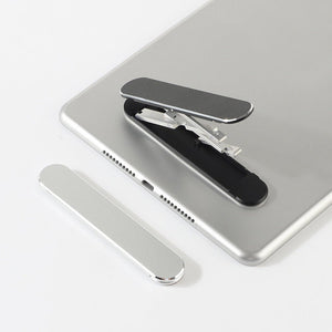 Mini Adjustable Foldable Tablet Support Stand for Playing Games Aluminum Alloy Steady Tablet Kickstand Anti - Slip Foldable - Zambeel