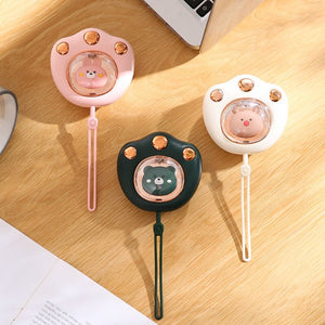 Mini Electric Hand Warmer Cat Paw Cute Claw Winter Heater Quick Heating USB Rechargeable Pocket Portable Small Mini Hands Warmer - Zambeel