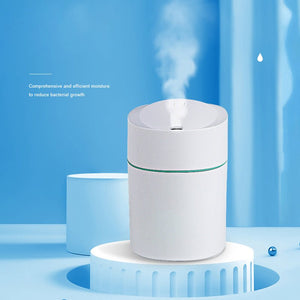Mini Humidifier With LED Night Light, Cool Mist Humidifier, USB Personal Desktop Humidifier For Car Home Mini Mist Maker With Colorful Night USB Sprayer Essential Oil Diffuser Air Purifier - Zambeel