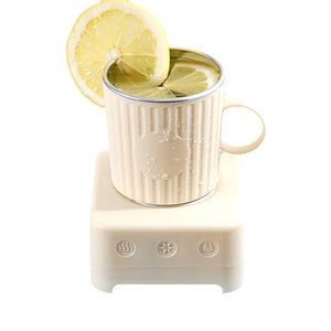 Mini Quick Cooling Cup Beer Beverage Rapid Refrigeration Ice Maker Machine Cold Drink Heating Home Dormitory Food Grade 400ml Kitchen Gadgets - Zambeel