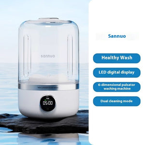 Mini Rechargeable Washing Machine Underwear Travel Portable - Zambeel