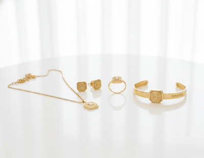 Mini Square Logo Jewelry Set - Zambeel