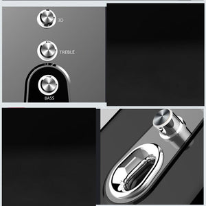 Mini USB 2.1 Speaker Wired Combination High Audio Heavy Bass Music Subwoofer Mobile Phone - Zambeel